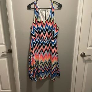 Bright colored Charlotte Russe Dress